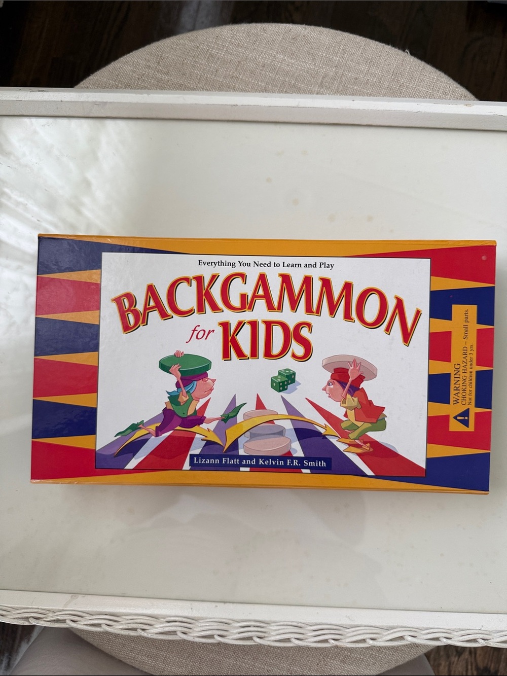 Backgammon for Kids Board Game - Travel Game - 1999